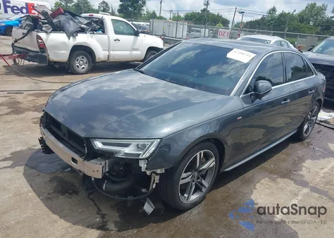 2018 Audi A4 2.0T Premium/2.0T Tech Premium from USA, damaged, VIN WAUENAF47JN018827